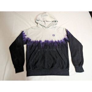 VALORANT VCT22 MASTERS REYKJAVIK AURORA-01 HOODIE TIE DYE PURPLE BLACK 2XL XXL